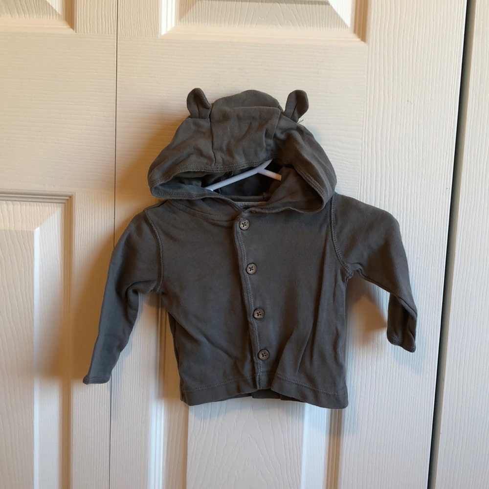 Baby Bear Ear grey jacket